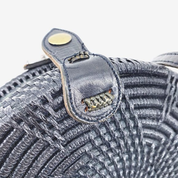 Amerii Boho Rattan Round Crossbody - Picture 7 of 9